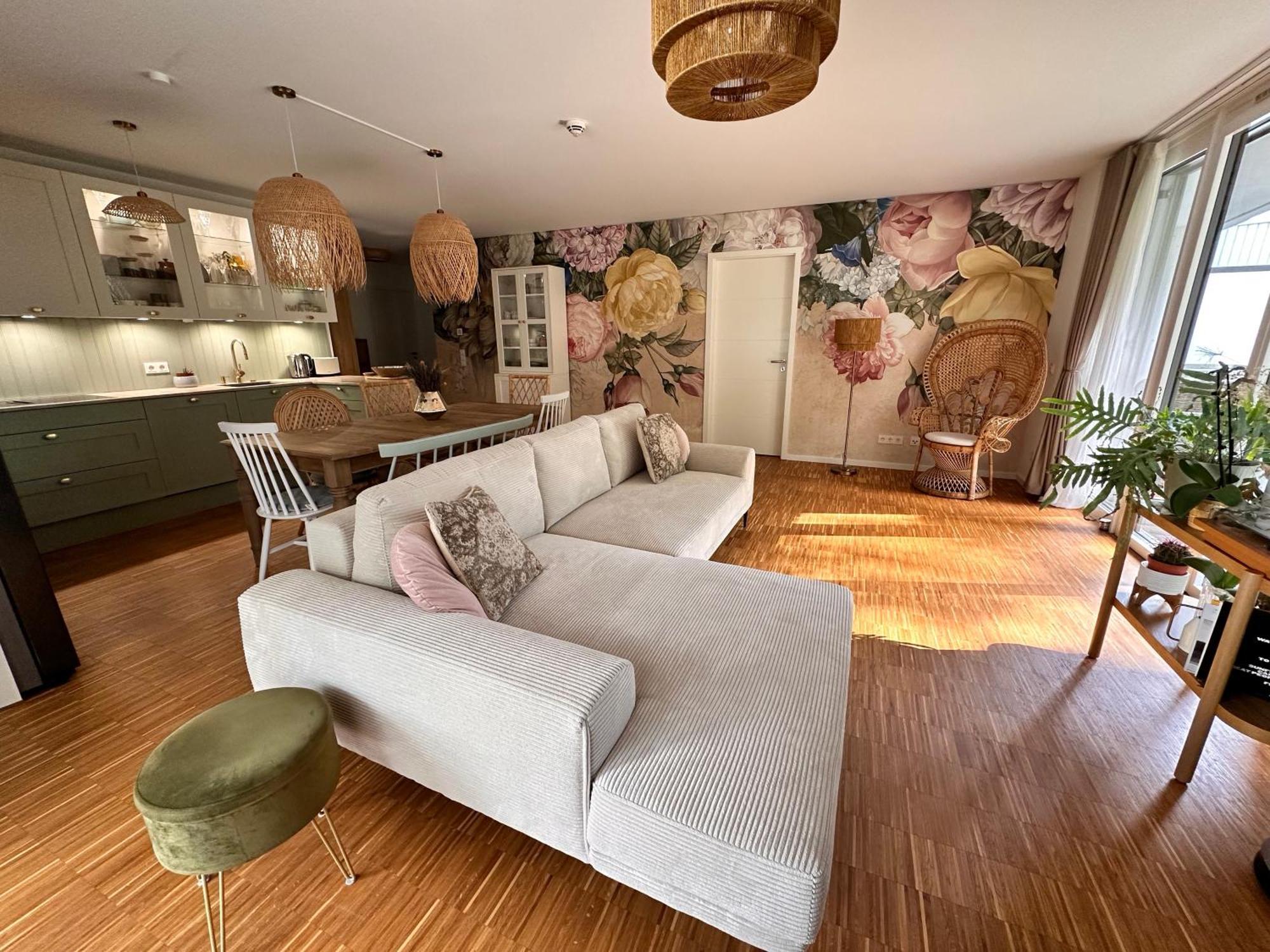 Апартаменты Stadtwohnung Mit Garten
