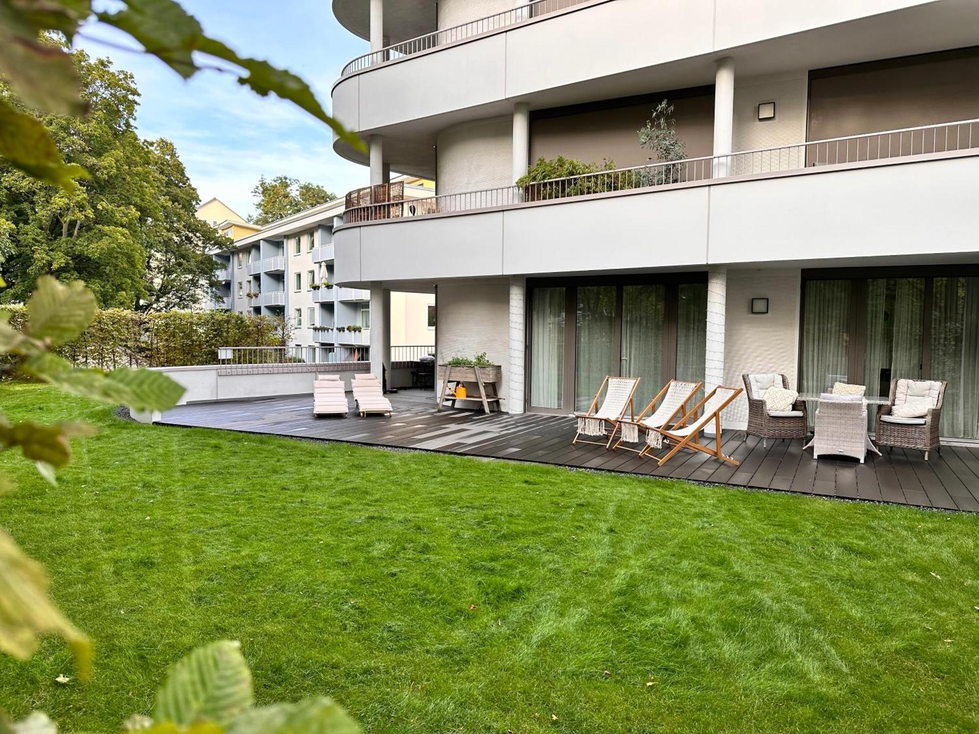 Апартаменты Stadtwohnung Mit Garten *